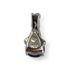 Pendentif d'occasion or 750 blanc diamant saphir - vue V2