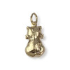 Pendentif d'occasion or 750 jaune chat - vue V2