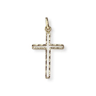 Croix d'occasion or 750 jaune