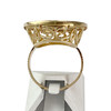 Bague d'occasion or 750 jaune pièce - vue V3
