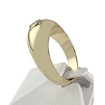 Bague d'occasion or 750 jaune diamant - vue 2