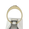Bague d'occasion or 750 jaune diamant - vue V3