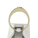 Bague d'occasion or 750 jaune diamant - vue 3