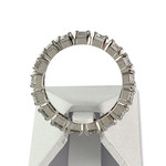 Bague d'occasion or 750 blanc diamant - vue 3