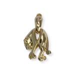 Pendentif d'occasion or 750 jaune saphir zirconias - vue 2