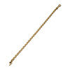 Bracelet d'occasion or 750 jaune jaseron - vue V2