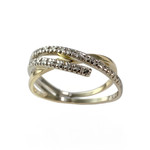 Bague d'occasion or 750 jaune diamant - vue 1