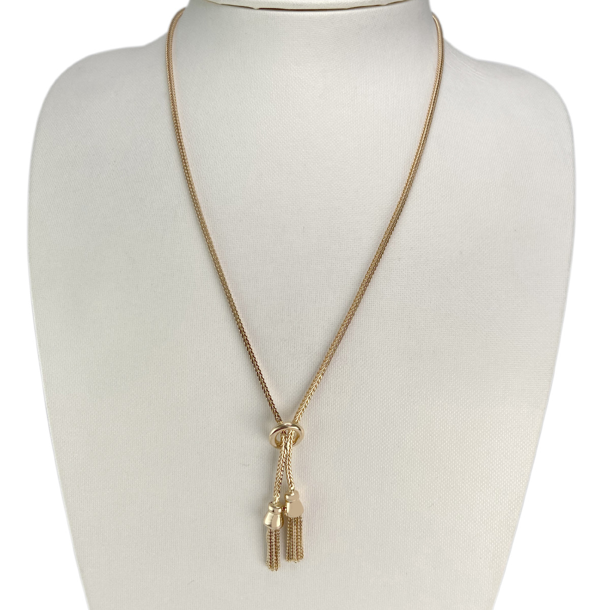 Collier d'occasion or 750 jaune palmier - vue 2