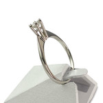 Bague d'occasion or 750 blanc diamant - vue 2