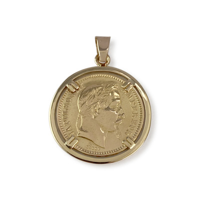 Pendentif d'occasion or 750 jaune - vue 1