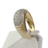 Bague d'occasion or 750 jaune diamant - vue V2