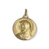 Médaille vierge d'occasion or 750 jaune - vue V1