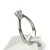 Bague d'occasion or 750 blanc diamant - vue V2