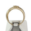 Bague d'occasion or 375 jaune rubis oxyde de zirconium - vue V3