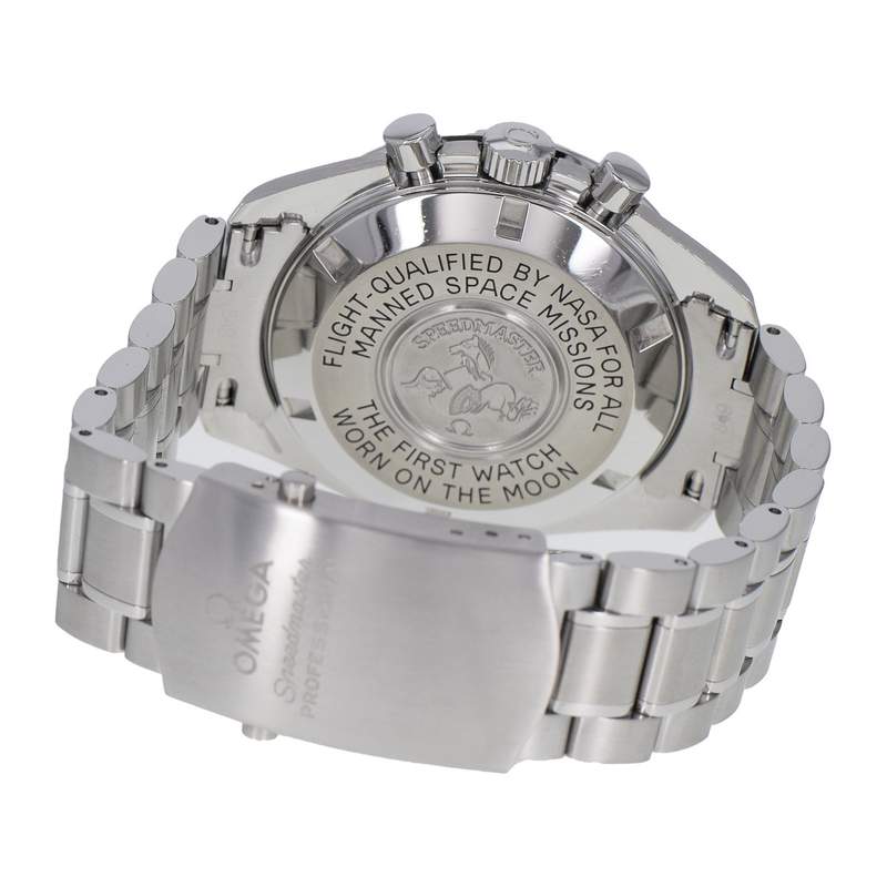 Montre d'occasion OMEGA Speedmaster homme mécanique bracelet acier - vue 3