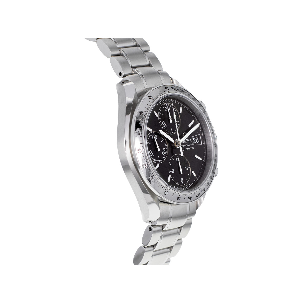 Montre d'occasion OMEGA Speedmaster homme automatique bracelet acier - vue 2