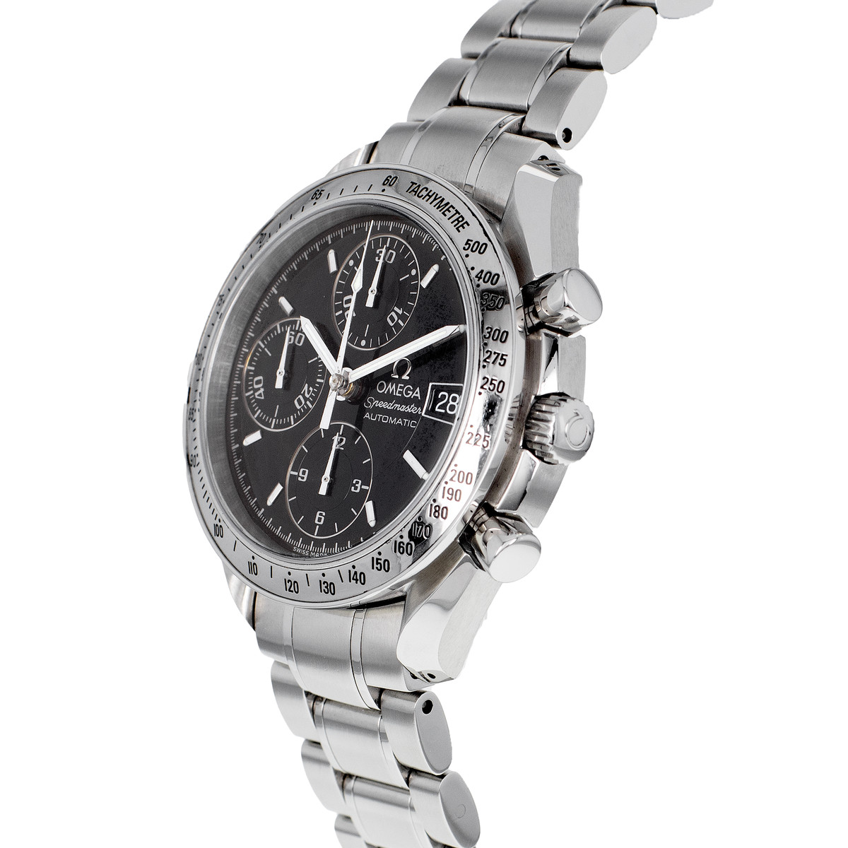 Montre d'occasion OMEGA Speedmaster homme automatique bracelet acier - vue D2