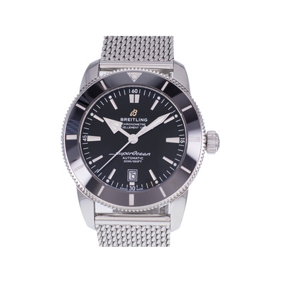 Montre d'occasion BREITLING SuperOcean homme mouvement automatique certifié (cosc) bracelet acier - vue 1