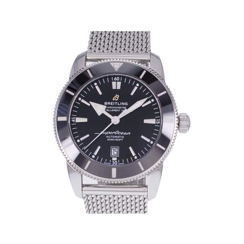 Second hand watch BREITLING SuperOcean man automatic movement certified (cosc) steel bracelet