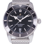 Montre d'occasion BREITLING SuperOcean homme mouvement automatique certifié (cosc) bracelet acier - vue D1