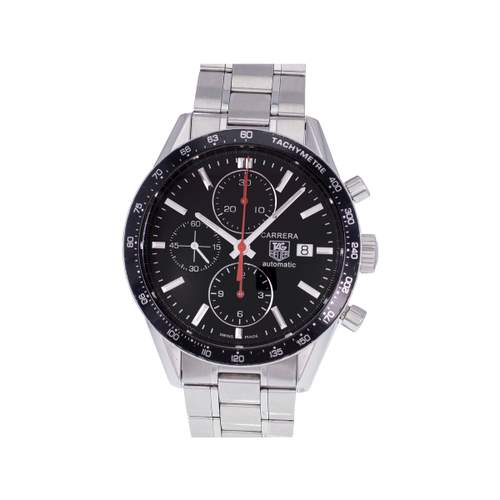 Second hand watch TAG HEUER Carrera men automatic steel bracelet