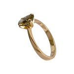 Bague d'occasion or 750 jaune tourmaline - vue 2