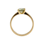 Bague d'occasion or 750 jaune tourmaline - vue 3