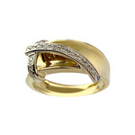 Bague d'occasion or 750 jaune diamant - vue 1