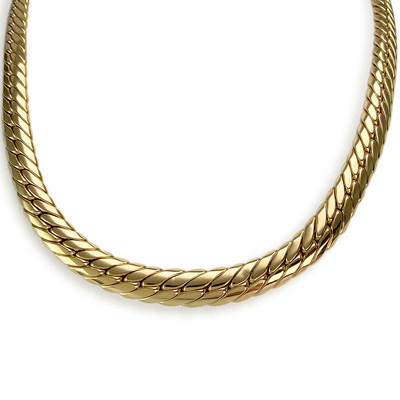 Collier d'occasion or 750 jaune anglaise - vue 1