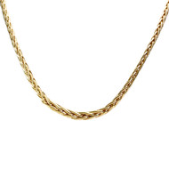 Collier d'occasion or 750 jaune palmier