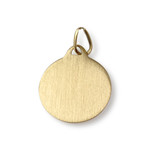 Médaille occ or 750 jaune dia pierr - vue 2