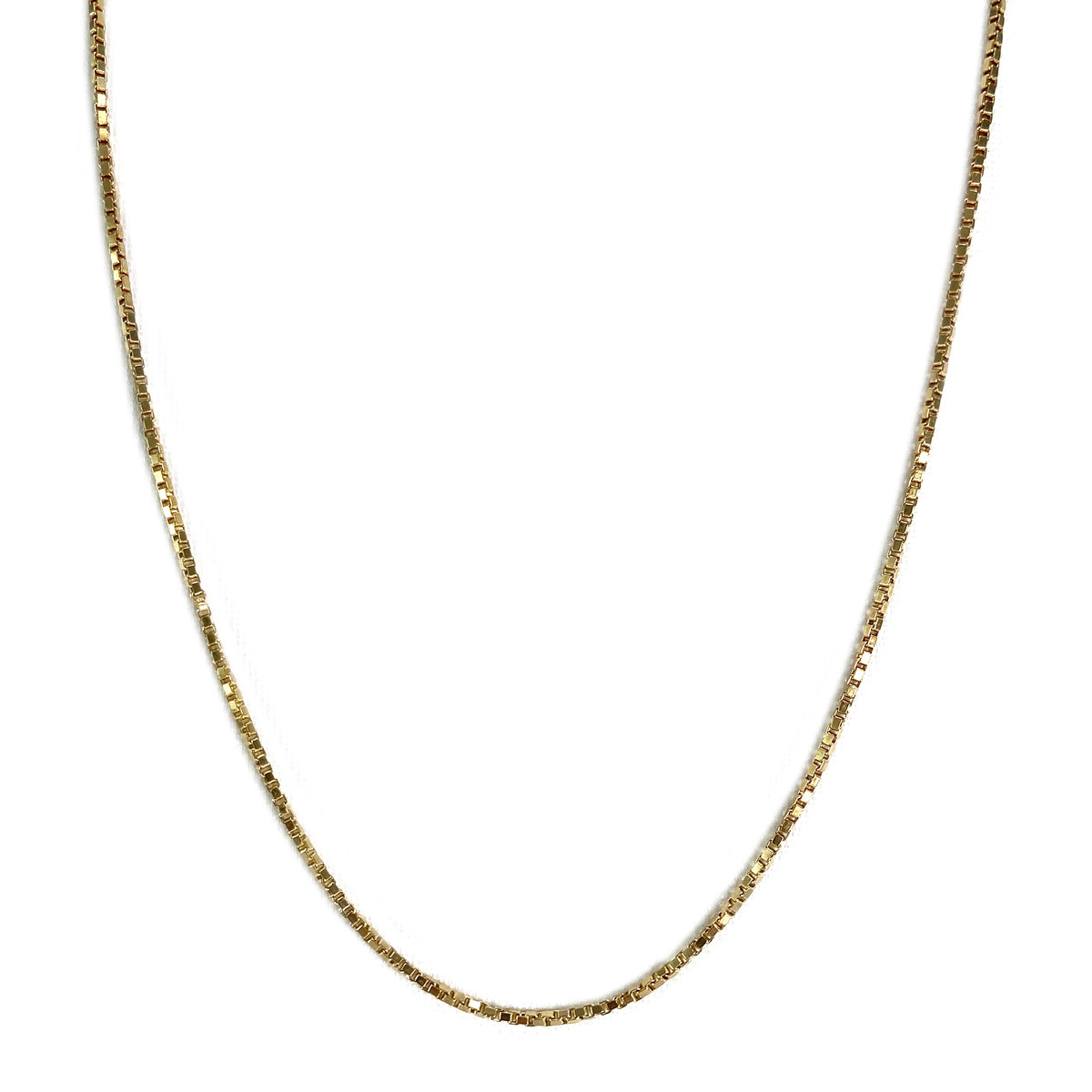 Secondhand 750 yellow Venetian gold chain