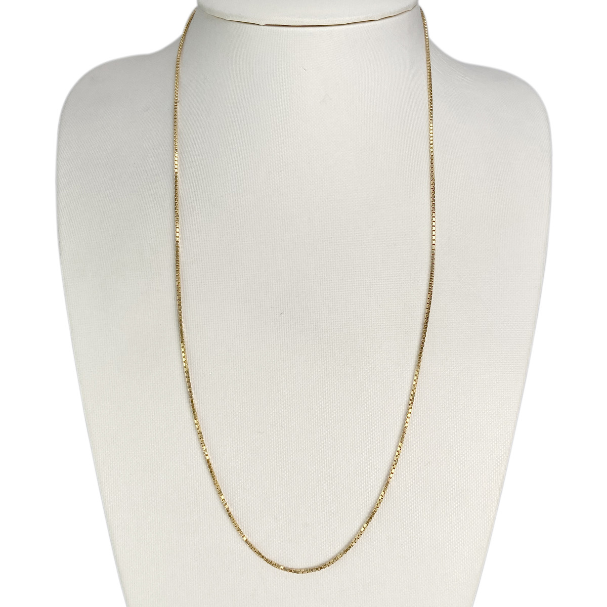 Secondhand 750 yellow Venetian gold chain - view 2