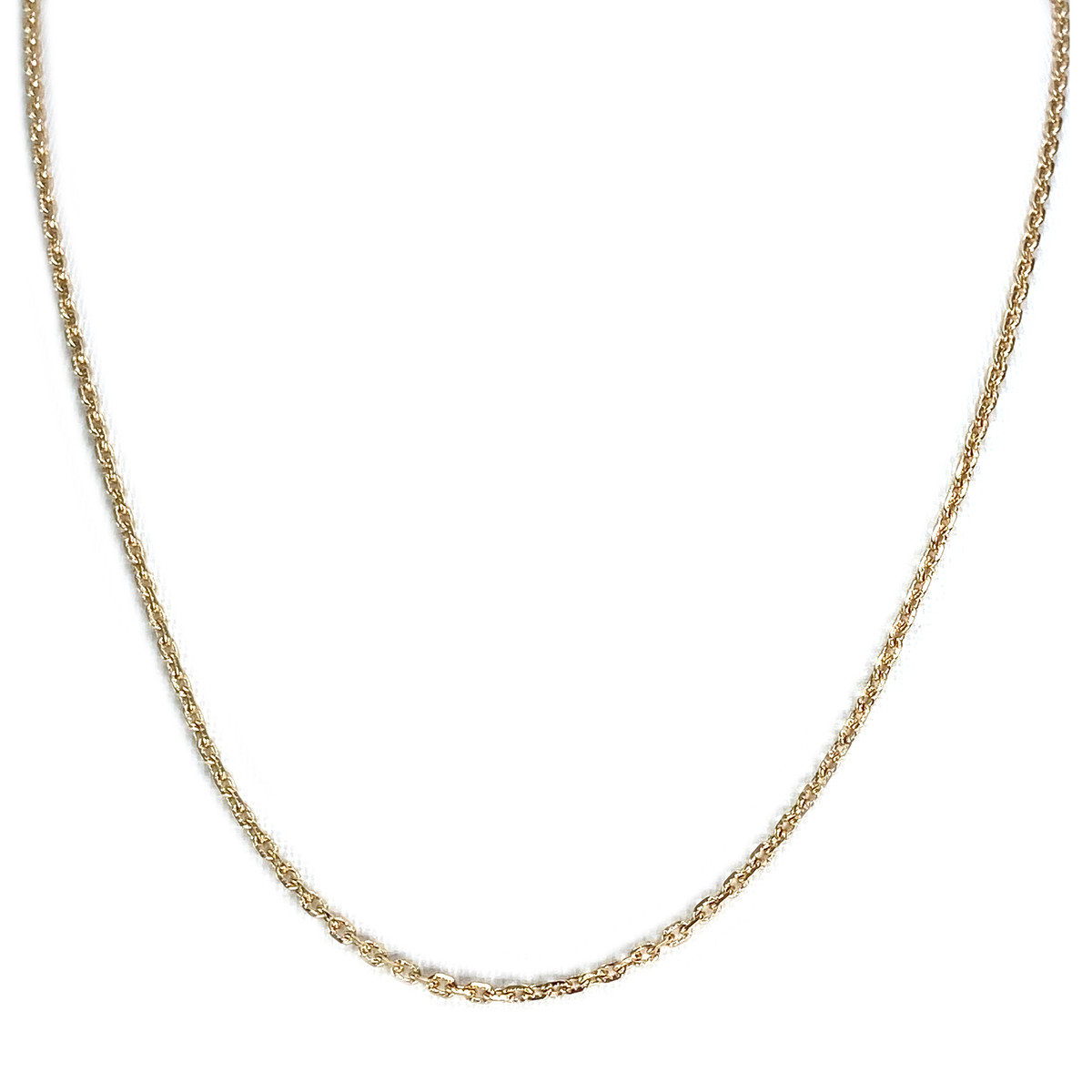 Second hand gold chain 750 yellow forcat