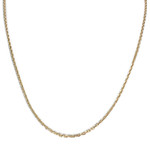 Chaîne d'occasion or 750 jaune forcat - vue 1