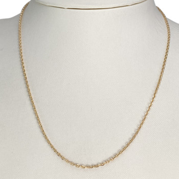 Chaîne d'occasion or 750 jaune forcat