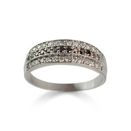 Bague d'occasion or 750 jaune diamant diamant ambre