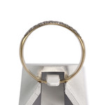 Bague d'occasion or 750 jaune diamants - vue 3