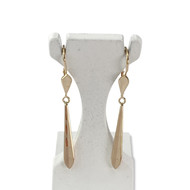 Second-hand earrings 750 yellow gold