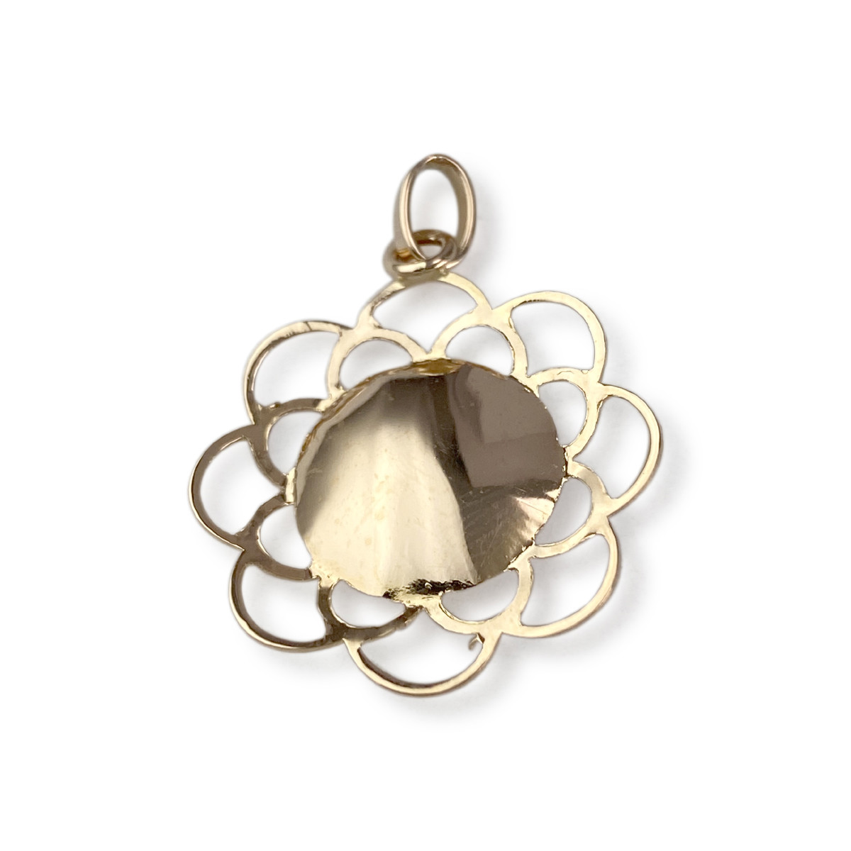 Pendentif d'occasion or 750 jaune perle de culture - vue 2