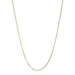 Tweedehands ketting van 750 geelgoud met forcat-schakels, 65 cm - afbeelding 1