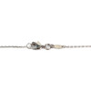 Collier d'occasion or 375 blanc maille fantaisie topazes sky blue - vue V3