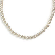 Collier d'occasion or 750 jaune perle de culture