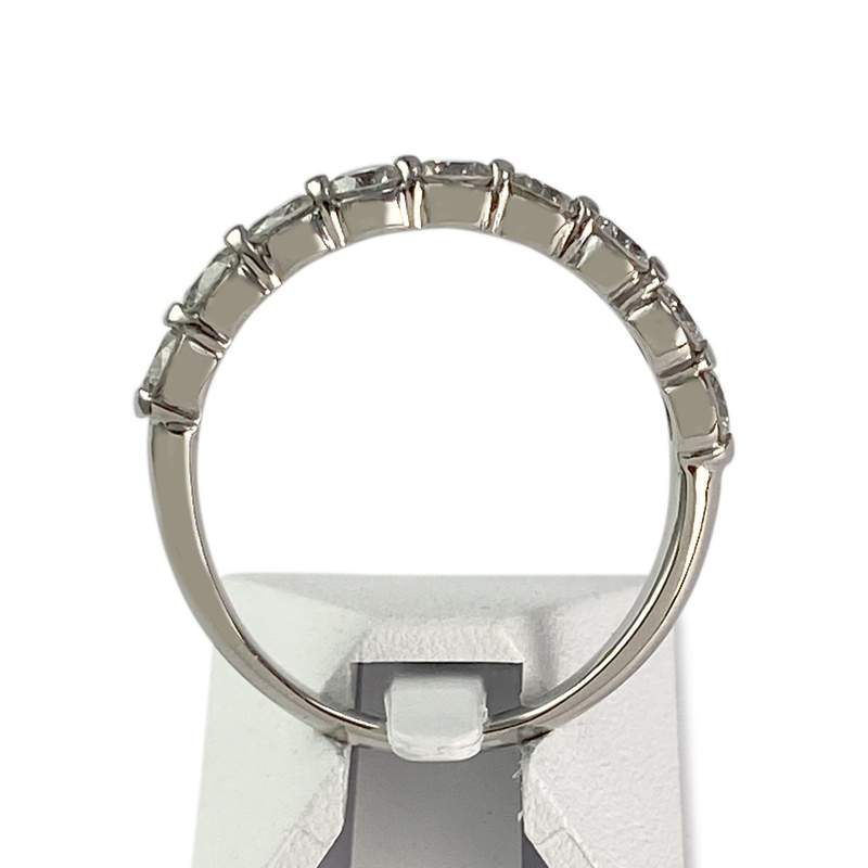 Bague d'occasion or 750 blanc diamant - vue 3