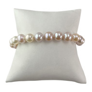 Bracelet d'occasion or 750 jaune perle de culture de chine