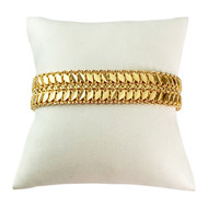 Bracelet d'occasion or 750 jaune