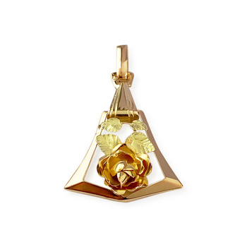 Pendentif d'occasion or 750 jaune