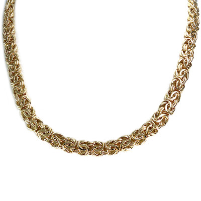 Collier d'occasion or 750 jaune maille royale - vue 1