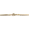 Collier d'occasion or 750 2 tons maille anglaise saphir saphir - vue V3