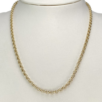 Chaîne d'occasion or 750 jaune maille jaseron